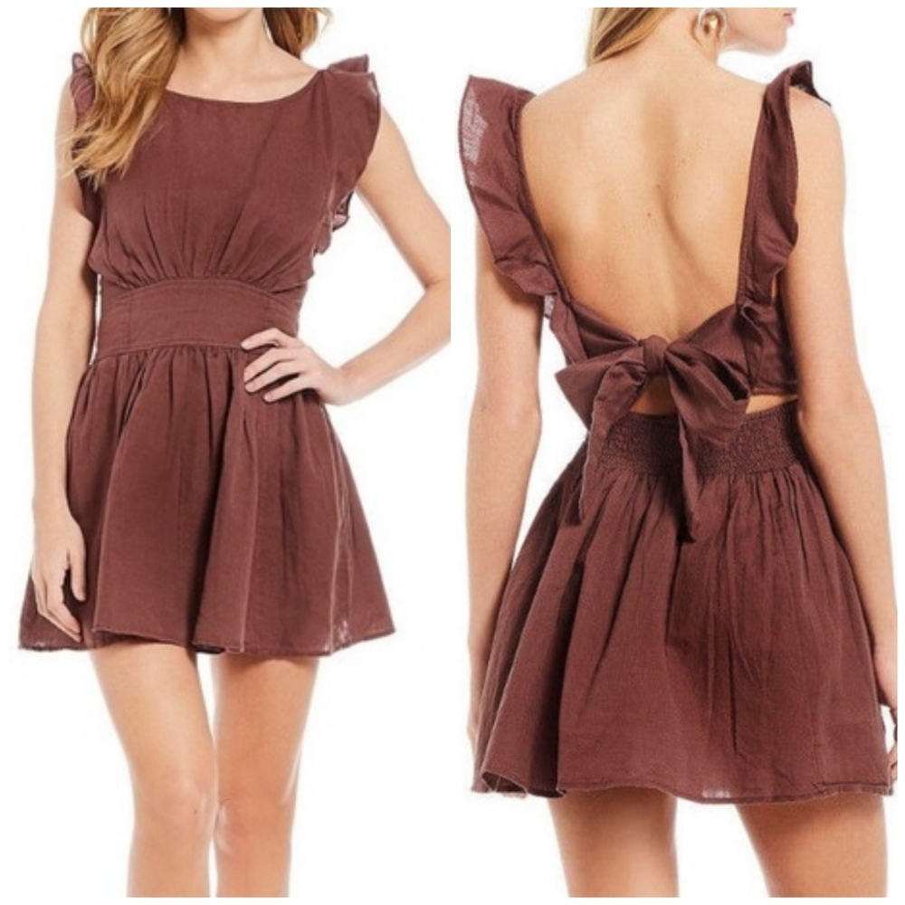 Free People Erin Mini Skirt